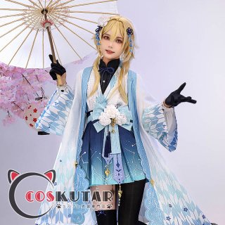 かわいい！ +ウィッグS/M/Lサイズ ♡ 原神 八重神子 水神 コスプレ 新