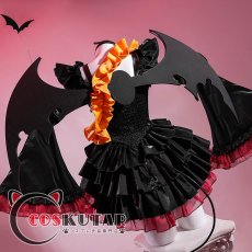 画像4: VOCALOID ボーカロイド 重音テト ハロウィン コスプレ衣装 (4)