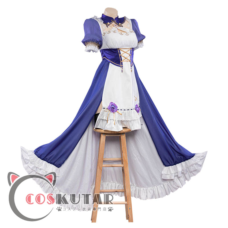 原神 Genshin リサ メイド服 コスプレ衣装 ｜COSKUTARコスプレ衣装専門店